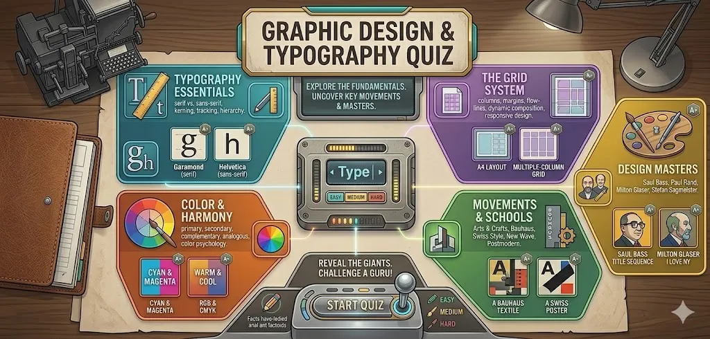 Graphic Design & Typography Quiz