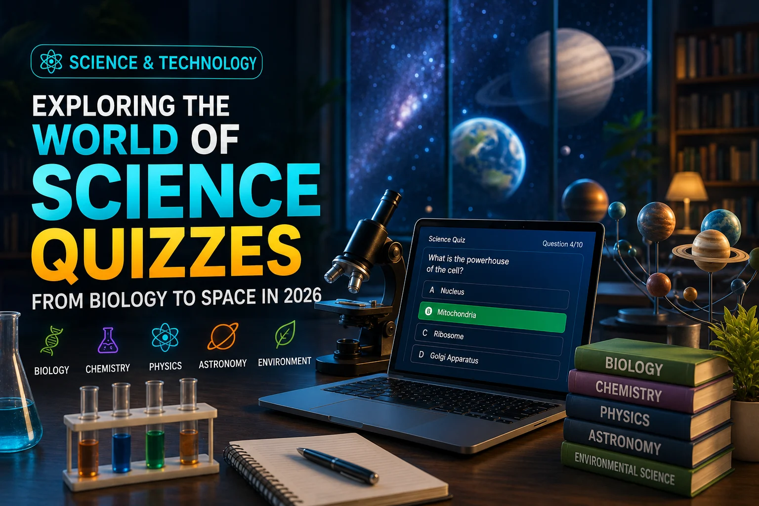 Exploring the World of Science Quizzes: From Biology to Space in 2026