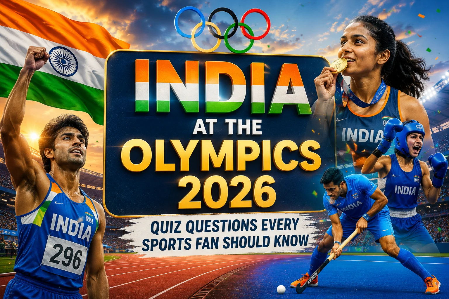 India at the Olympics 2026: Quiz Questions Every Sports Fan Should Know