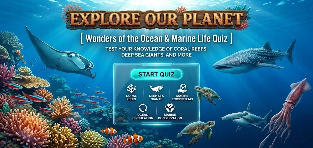 Wonders of the Ocean & Marine Life
